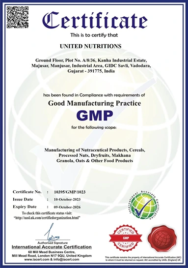 GMP Certificate