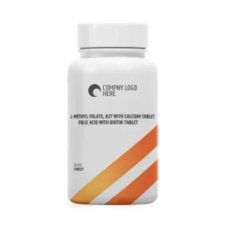 L-Methyl folate, K27 with Calcium Tablet Folic Acid with Biotin Tablet