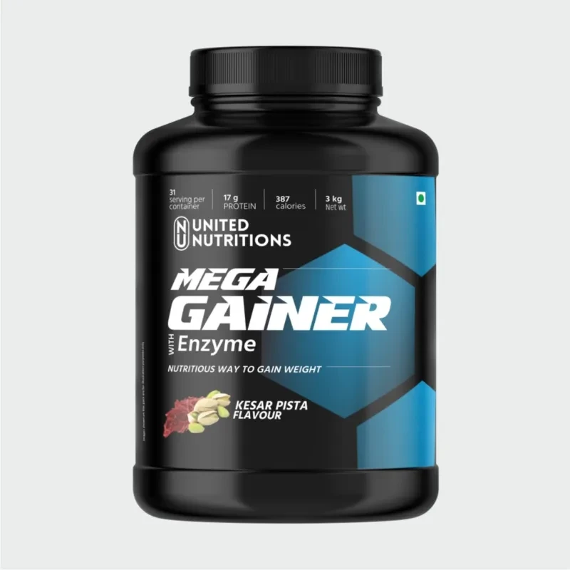 Mega Gainer (Kesar Pista Flavour) – 3 Kg