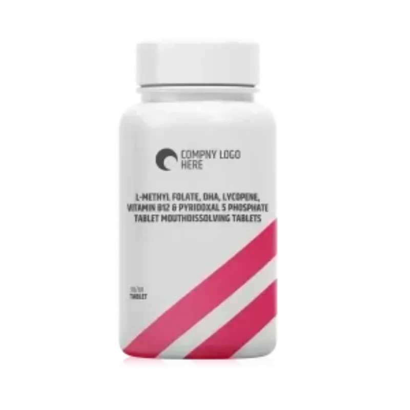 L-Methyl folate, DHA, Lycopene, Vitamin B12 & Pyridoxal 5 Phosphate Tablet / Mouth Dissolving Tablets